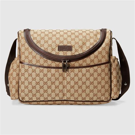 gucci diaper bag size|Gucci diaper bag on sale.